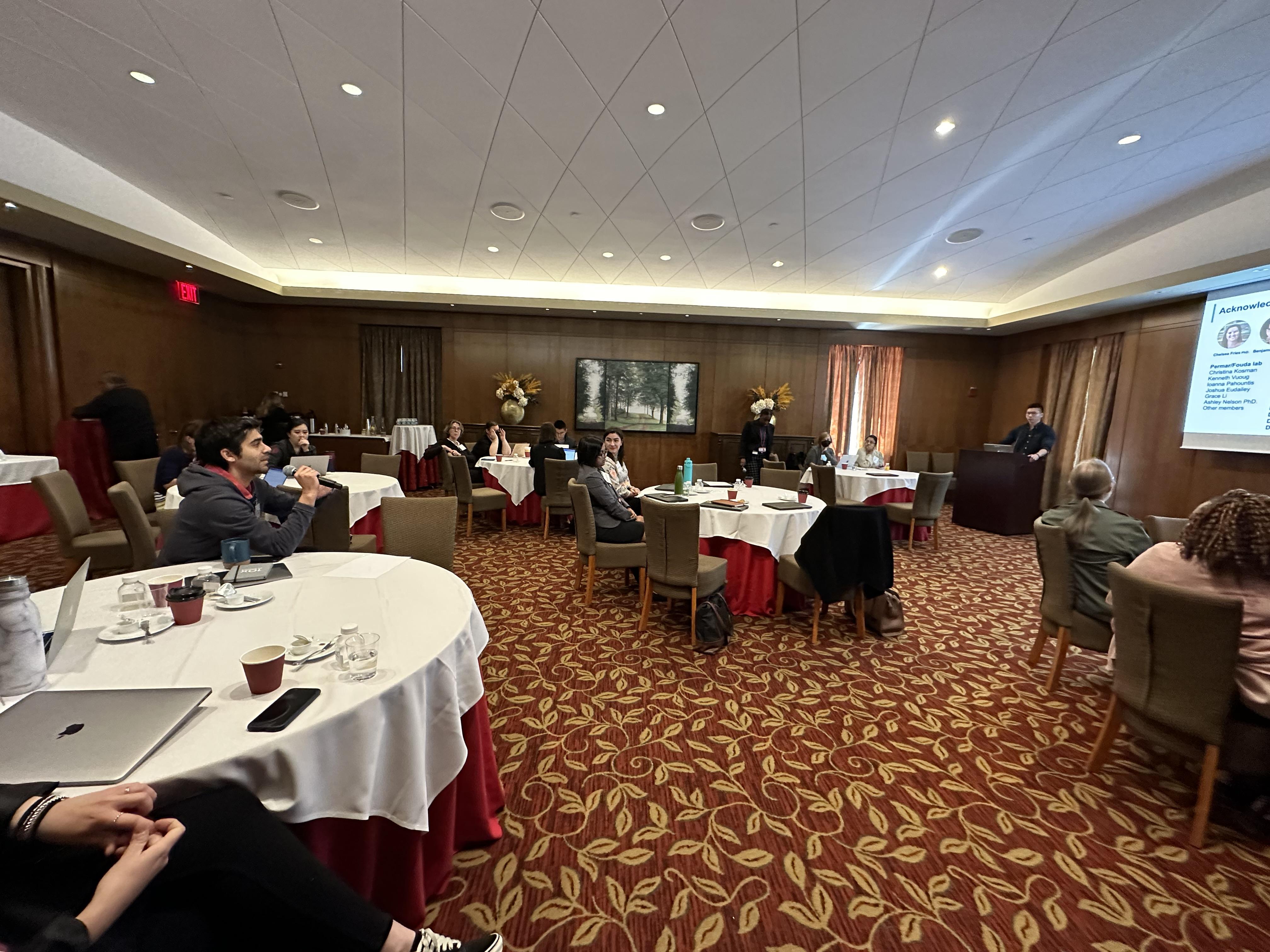 People at PostDoc Research day